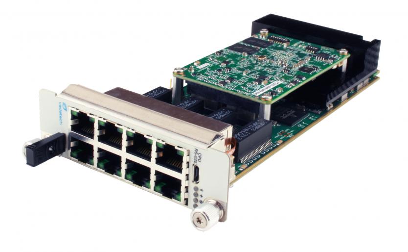 AMC249 - 12 Port Managed Layer 2 or 3 GbE Switch, AMC 