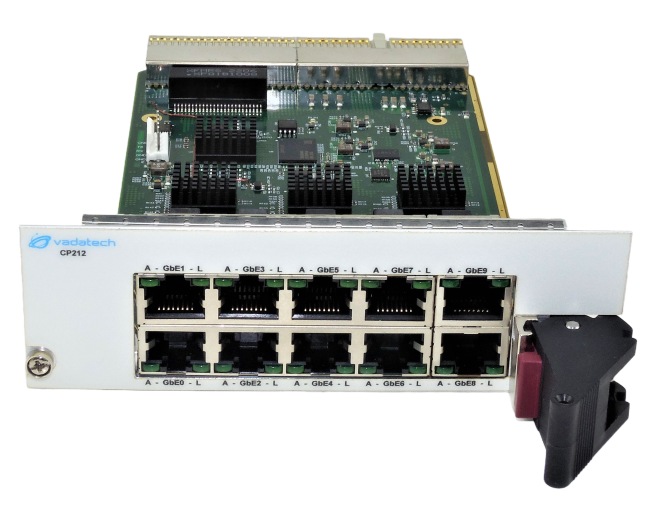 CP212 - 12 Port cPCI Managed Layer Two/Three Switch