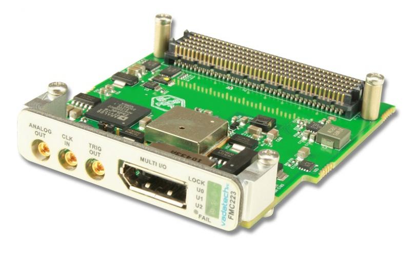 FMC223 - FMC High-speed DAC 14-bit at 2.5 GSPS Module