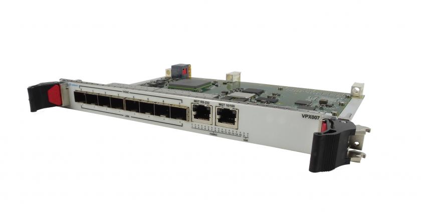 24 x 10GbE Switch with Optional Health Management, 6U VPX